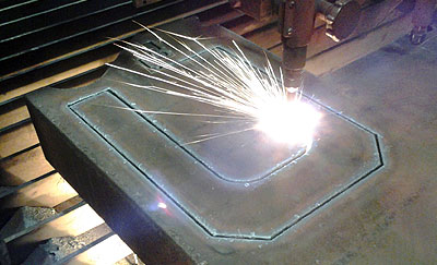 flame cutting